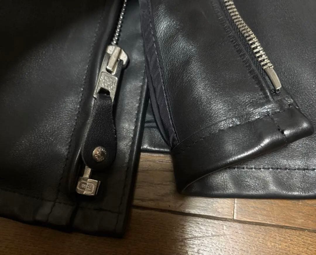 超美品‼️最新型schott641 38インチ　ライダースインナーボア付