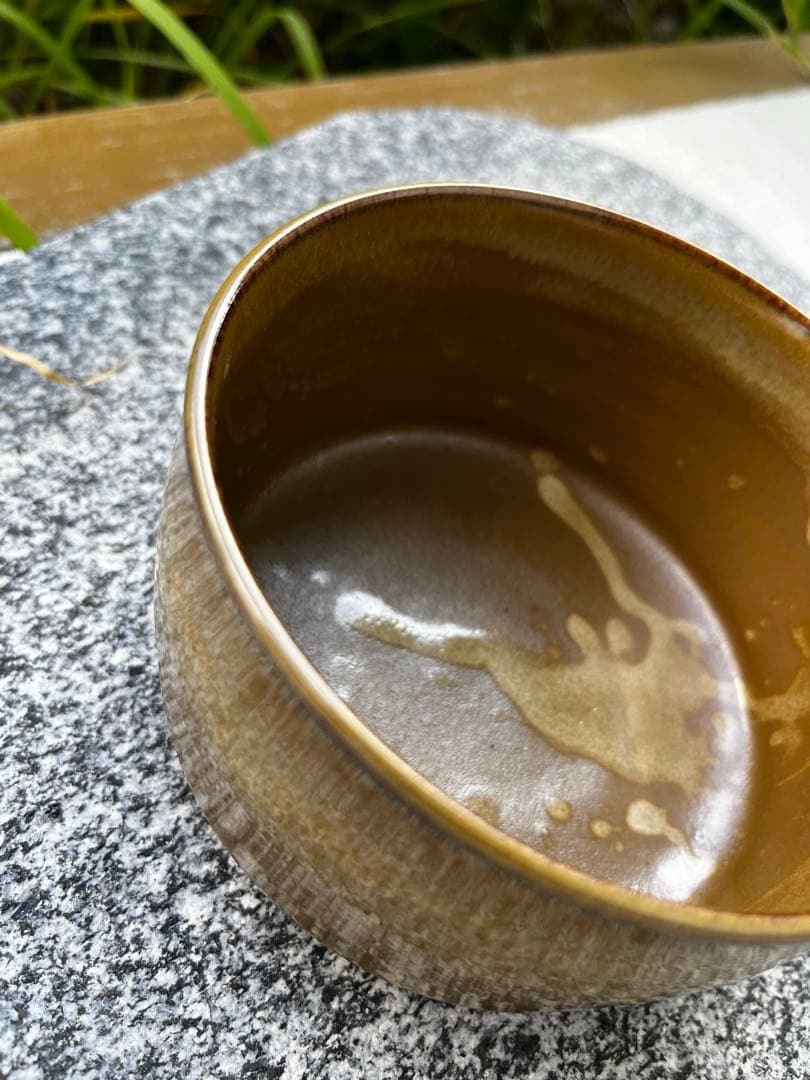 高取焼宗家　十一代　静山造　茶碗　アンティーク　共箱付き