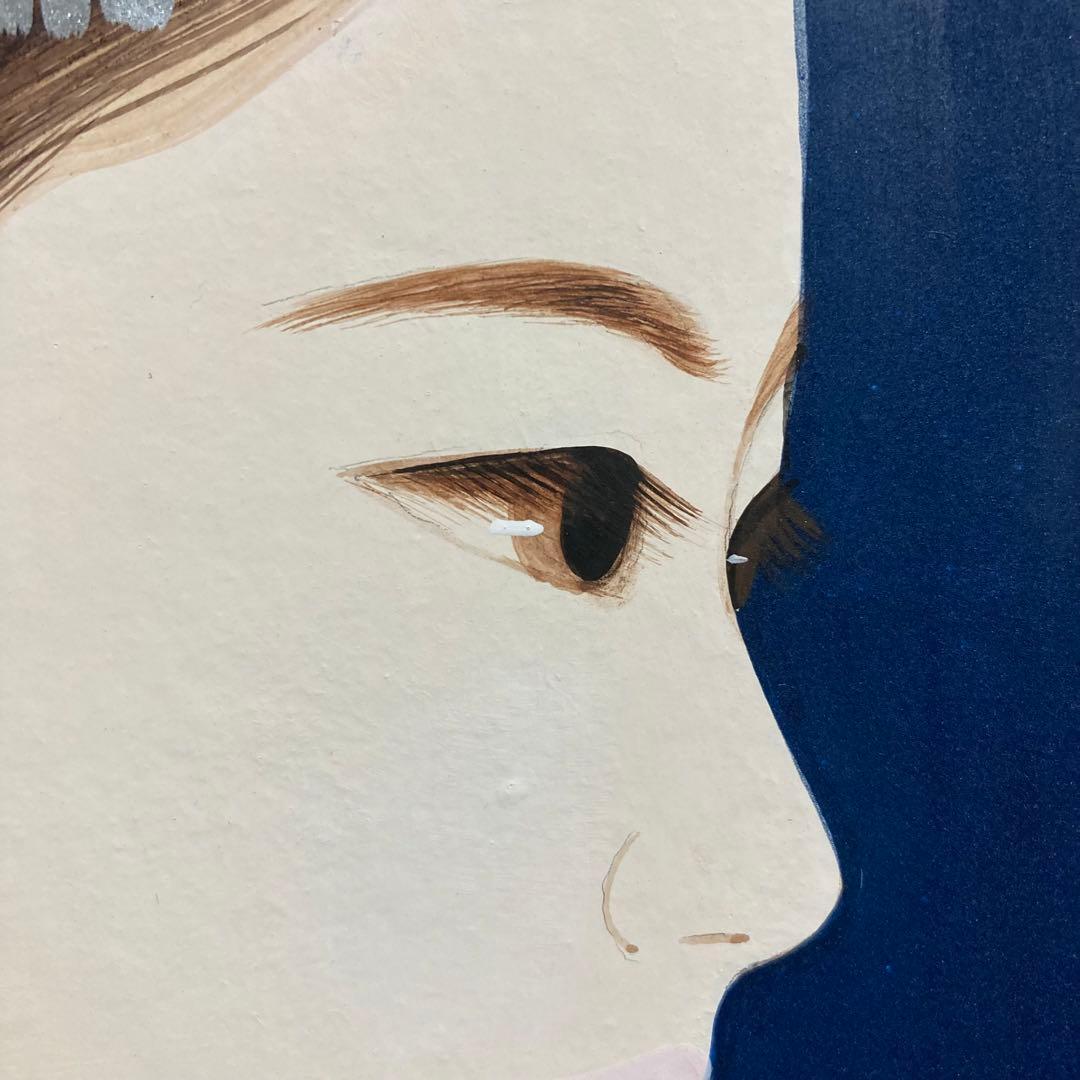 【真作保証】清水達三「舞妓」10号 直筆サイン 共シール 美人 額装 絵画