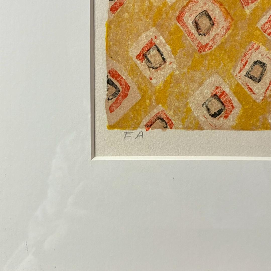 美品 ポール・アイズピリ「水差しの花束」リトグラフ 直筆サイン入 額縁入り