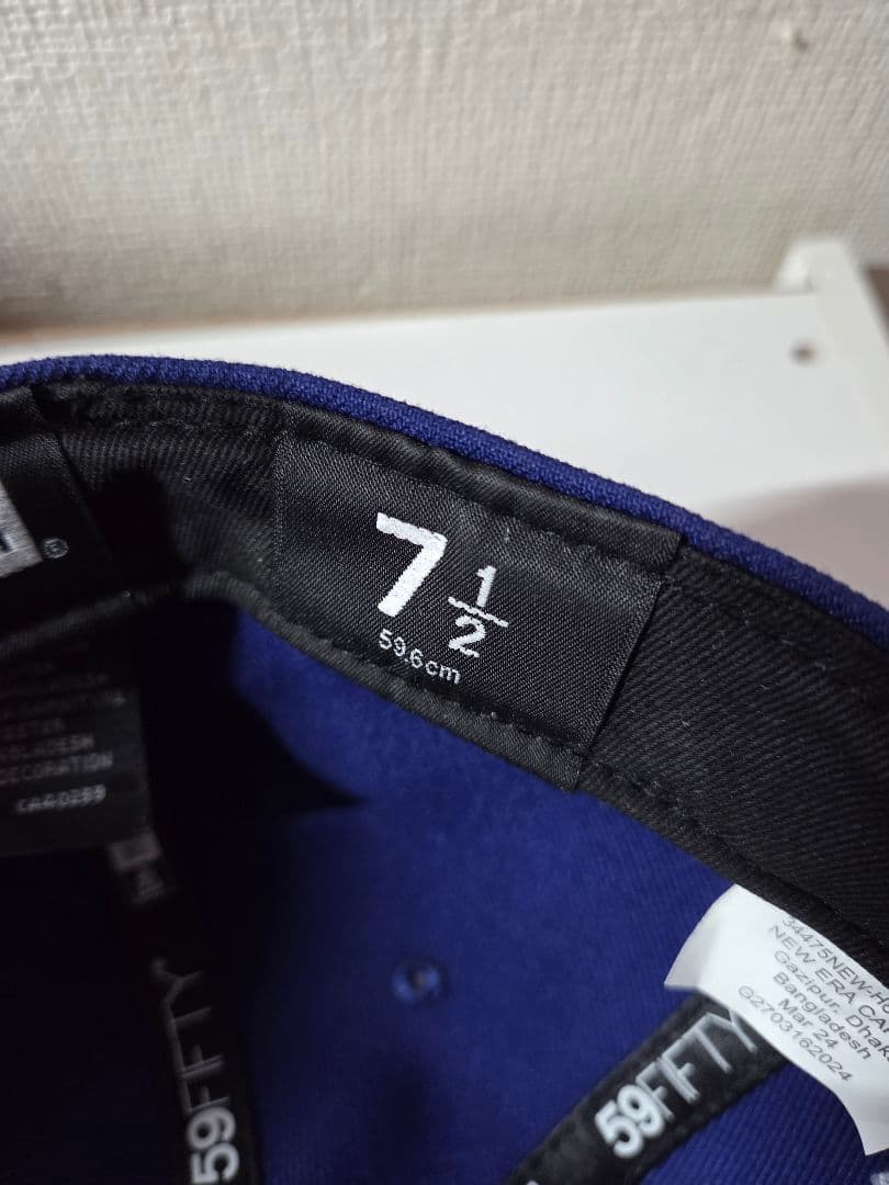 Supreme LA 59FIFTY キャップ ネイビー