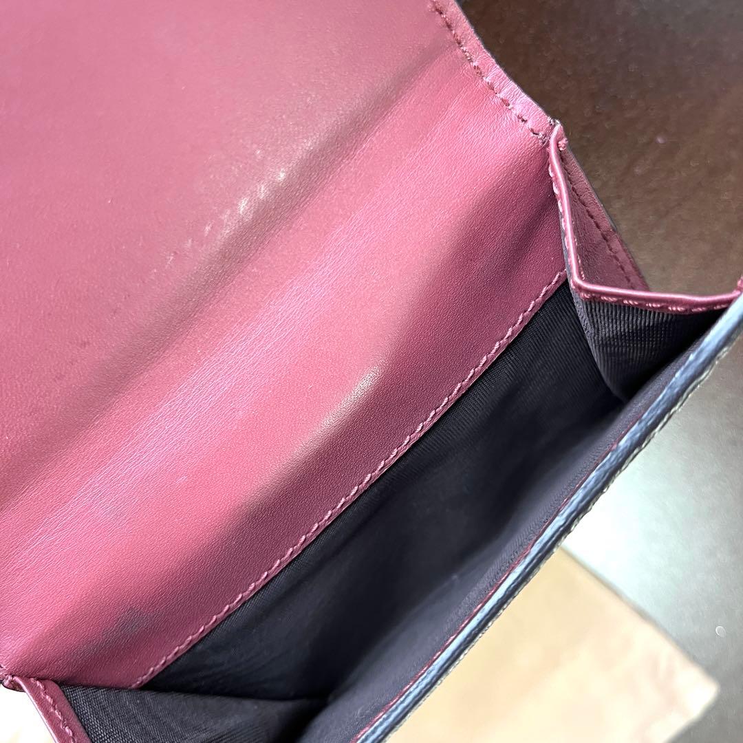 GUCCI フラワー コンパクトウォレット 二つ折り財布 桜