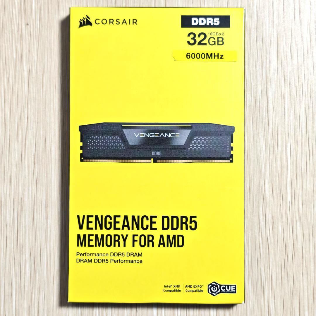 CORSAIR DDR5 VENGEANCE 32GB 16GB×2枚.