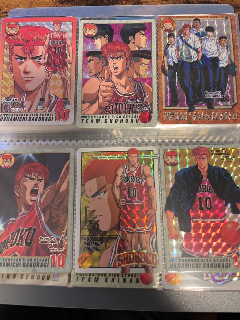 ドラゴンボールZカード　スラムダンク　幽遊白書　ガンダム　カードダス　キラカード