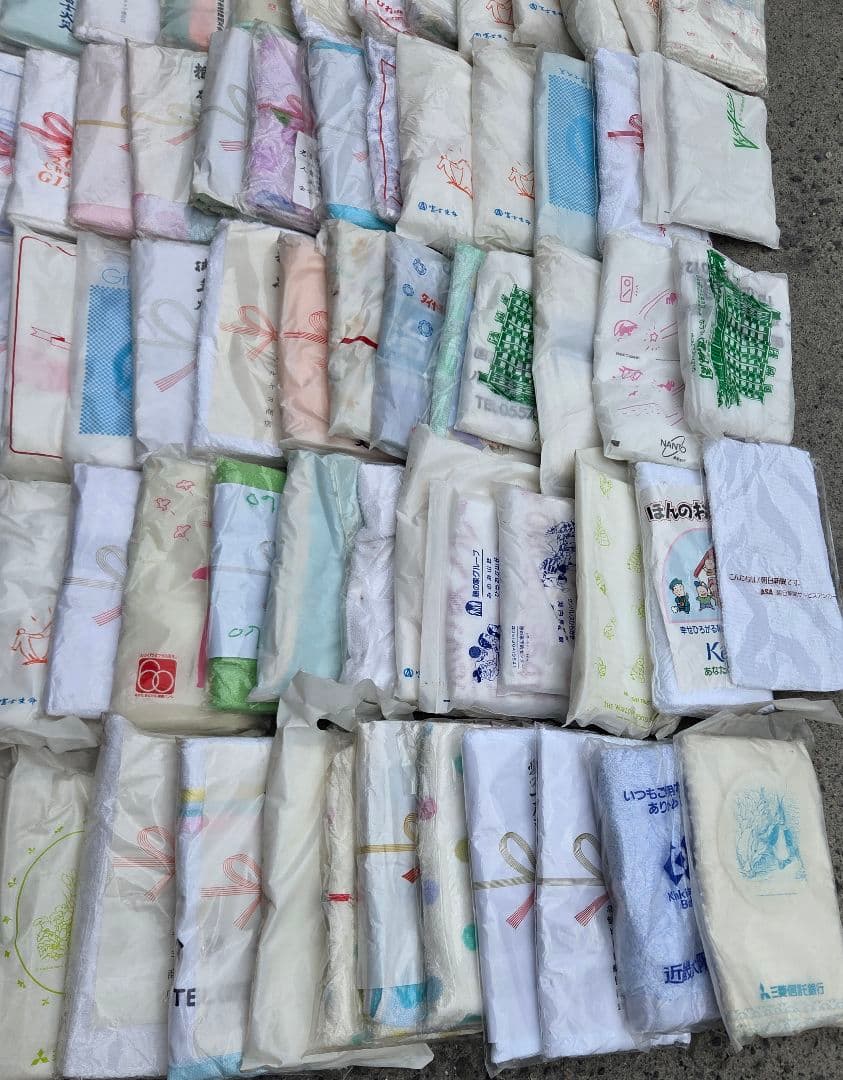 未開封未使用フェイスタオル　まとめ売り　89枚