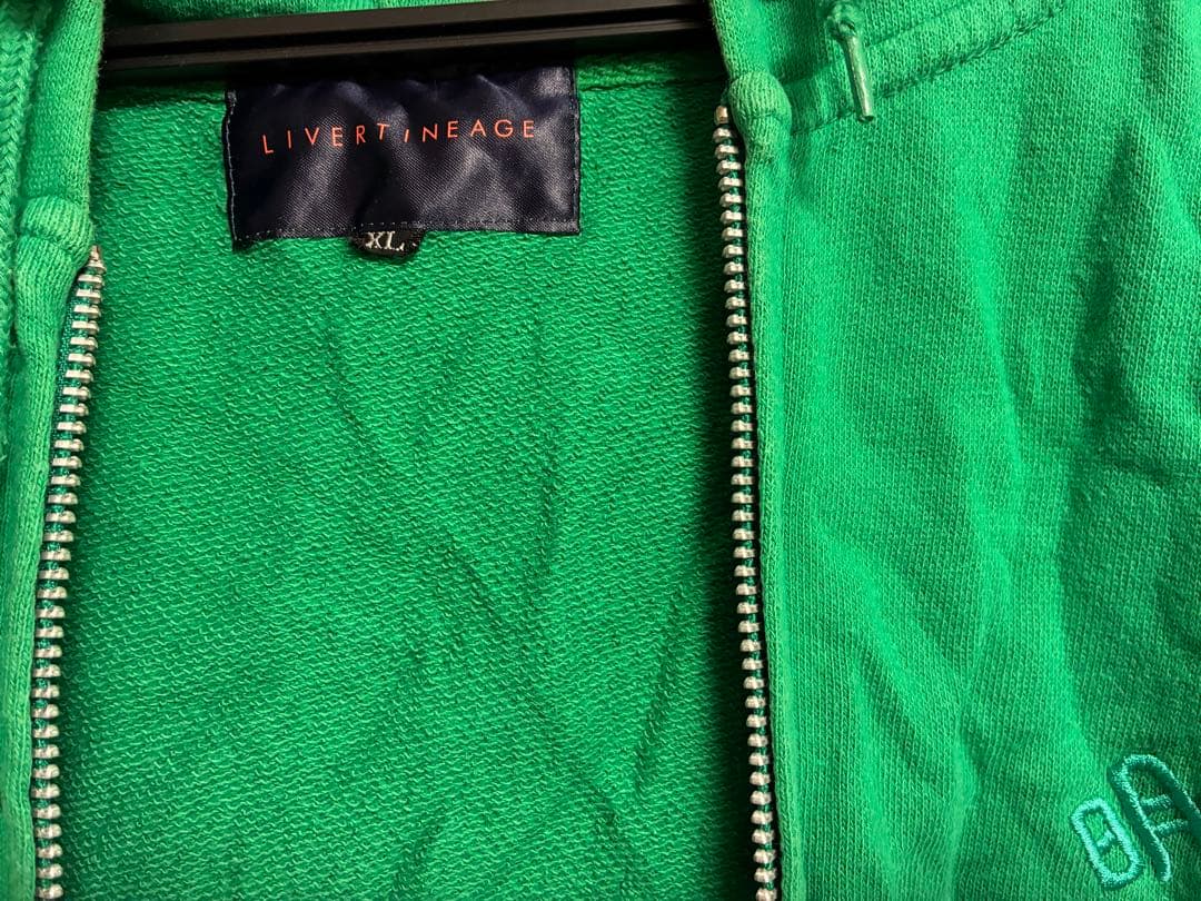 守屋亨香 LIVERTINE AGE コラボパーカー（XL）＆キャップ 中古品