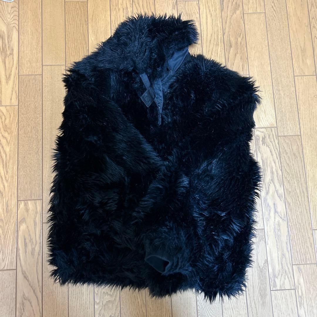 Nike　Ambush　ファー　ブルゾン　ブラック　コート　リバーシブル