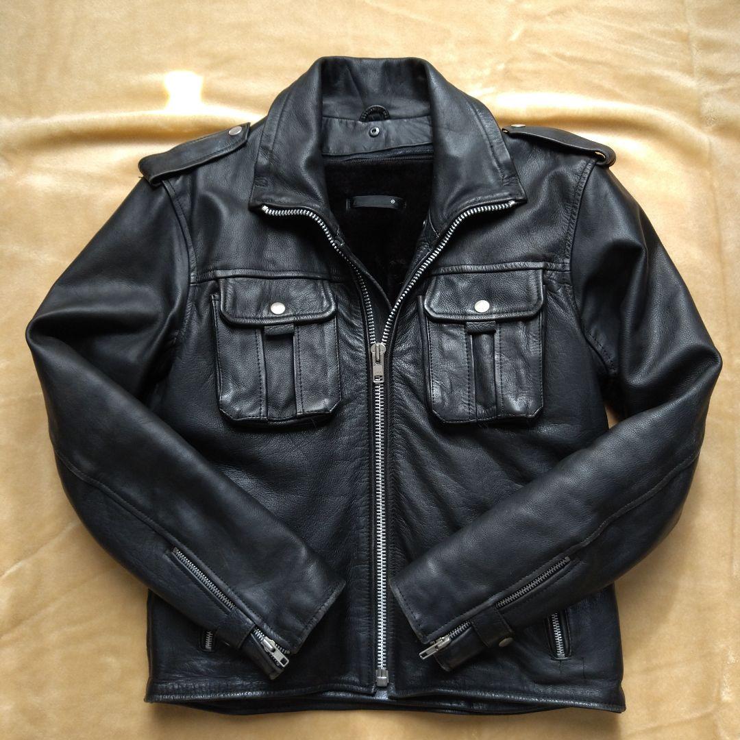 リューグーレザーズ 本革 L ライダース 革ジャン バイク