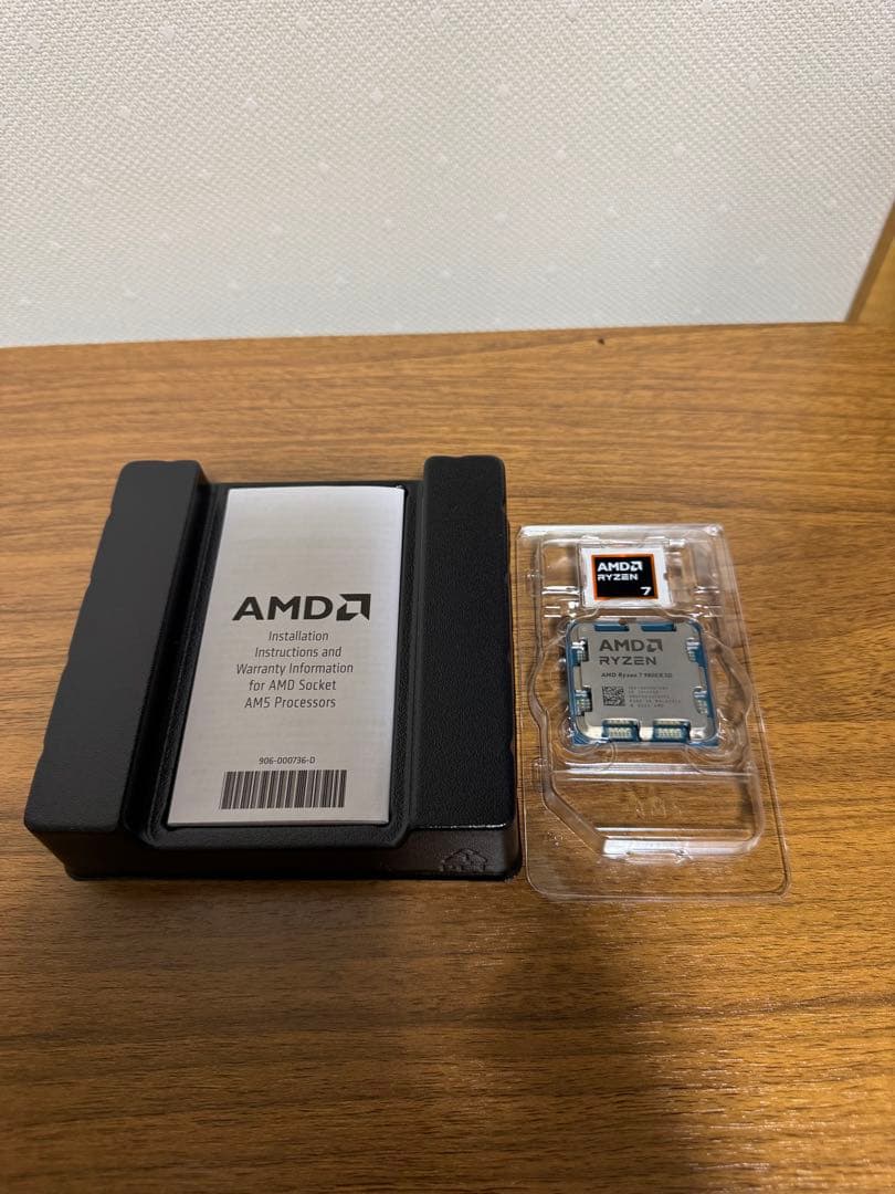 Ryzen 7 9800X3D AMD 動作品 国内正規品