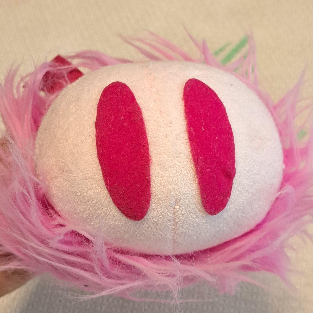 SEGA ニャッキ！ ブルブルふんわりぬいぐるみ 本体　ピンク　レア　NHK