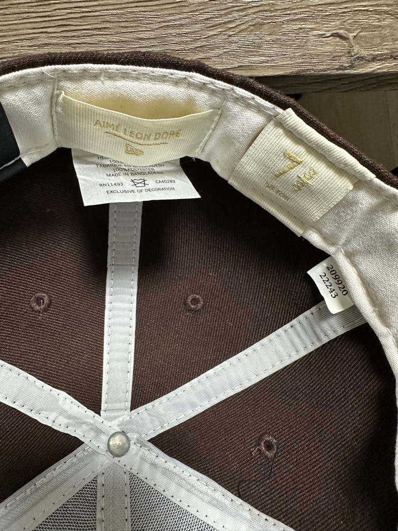 AIME LEON DORE エメレオンドレ　ニューエラ　メッツ　キャップ