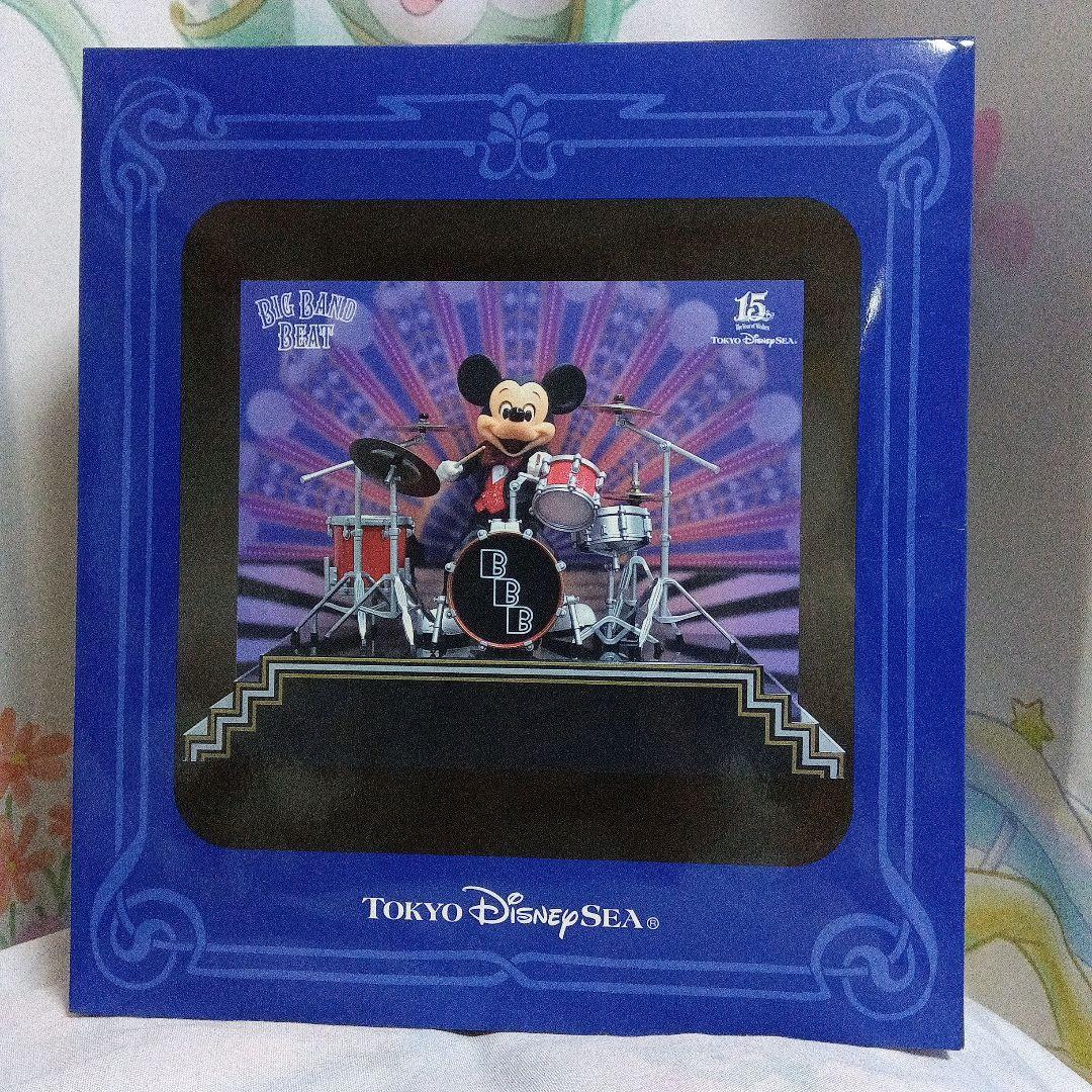 東京ディズニーシー☆ビッグ　バンド　ビート☆ドラムミッキーフィギュア