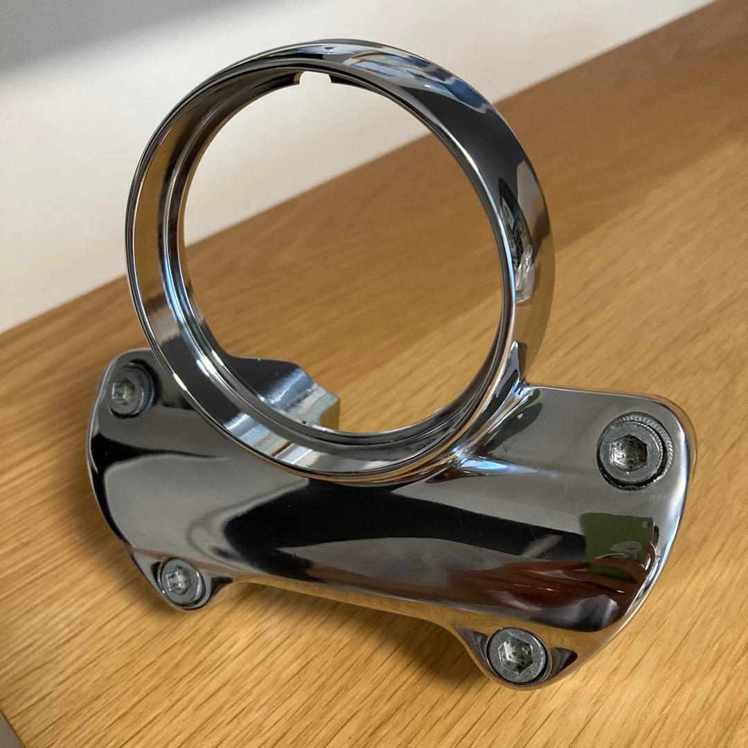 Harley-Davidson ビレットスタイル ミニタコメーター マウント