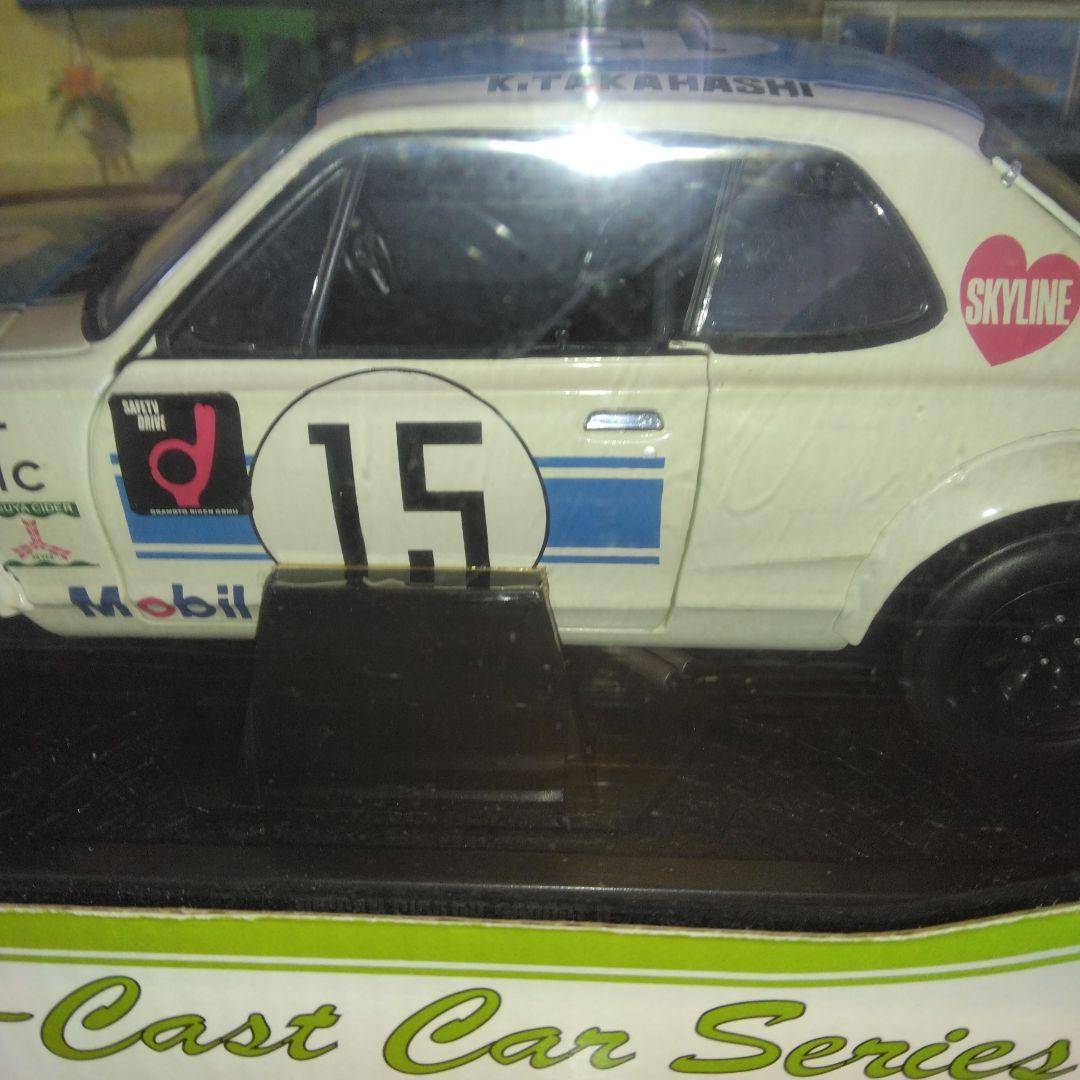 京商日産スカイラインハコスカGT-Rレース仕様のブルー高橋国光verです。