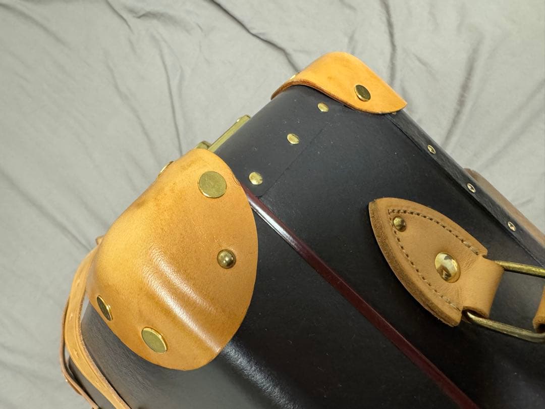 グローブトロッター黒レザーキャリーケース 中型