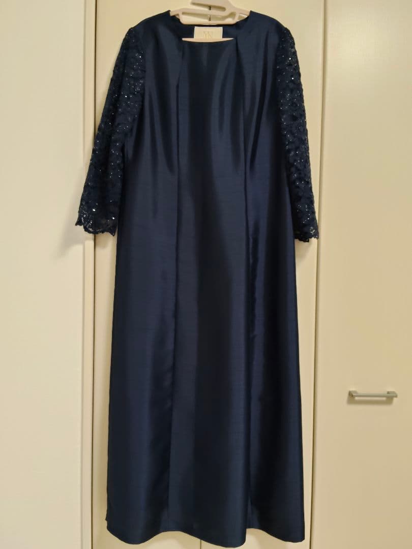 東京ソワール Yukikokimijimaパーティードレス13号　ネイビー