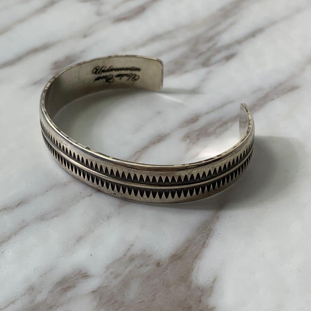 UNDERCOVER バングル シルバー925 刻印 GIZ柄 美品