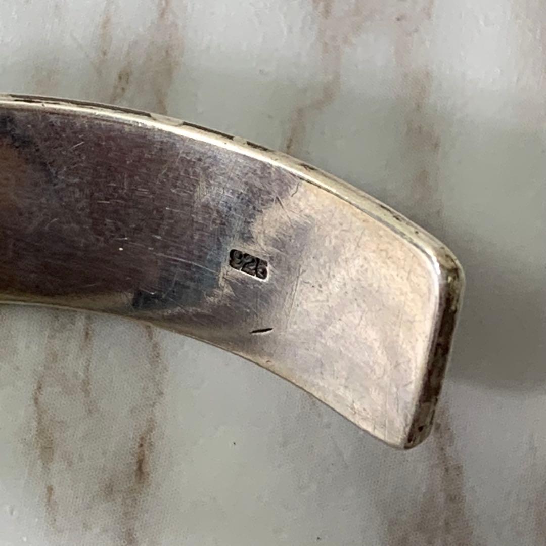 UNDERCOVER バングル シルバー925 刻印 GIZ柄 美品