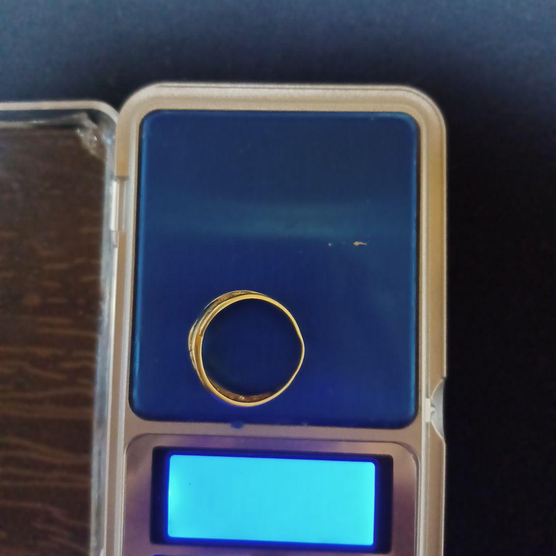 ゴールド 交差デザイン リング 約3グラム