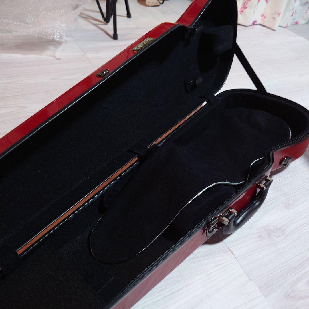 J.W.Eastman イーストマン バイオリン ケース レッド 4/4サイズ
