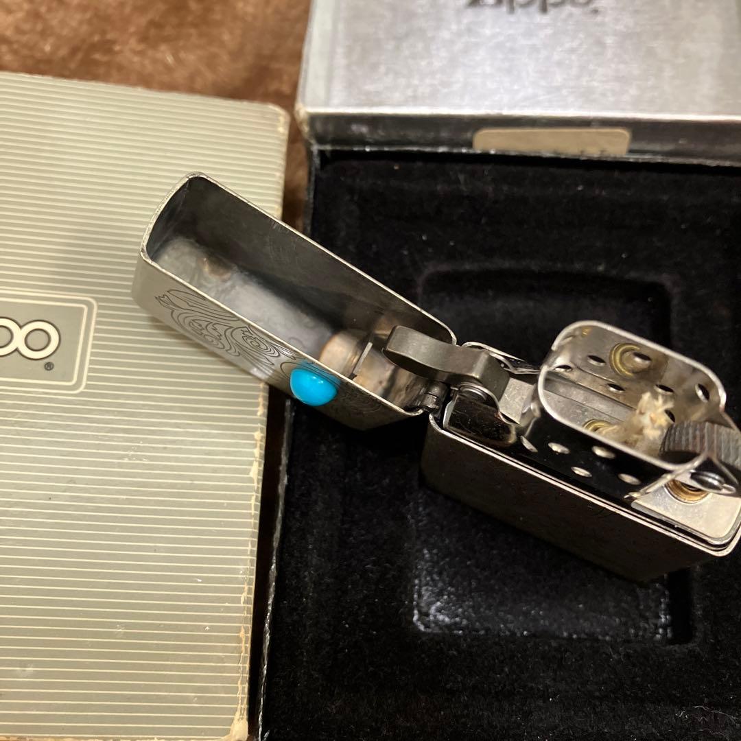 マルボロジッポーZIPPO2008年製‼️ターコイズ仕様