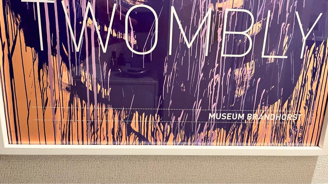 Cy Twombly サイトゥオンブリー　ポスター　希少