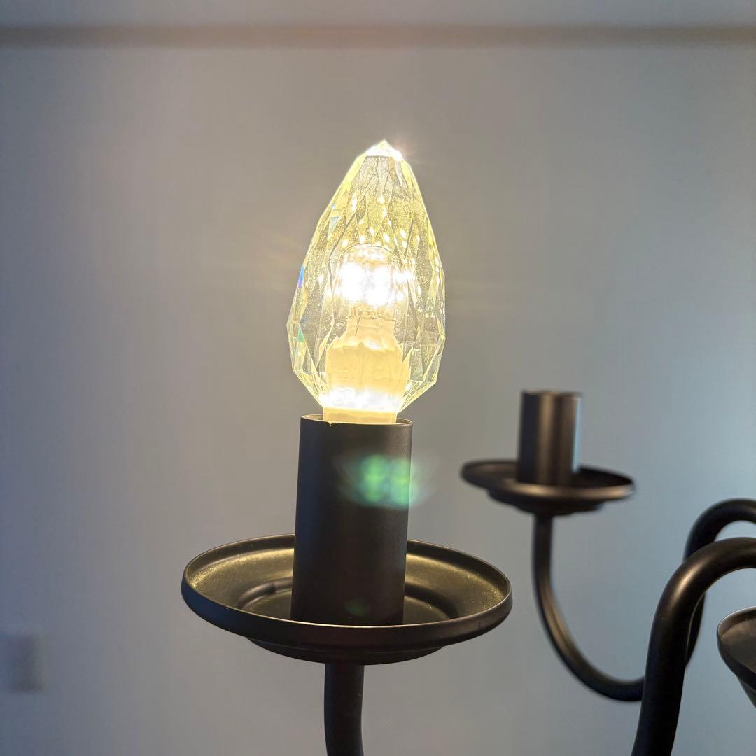 キシマ シャンデリア 5灯 レトロ アンティーク調