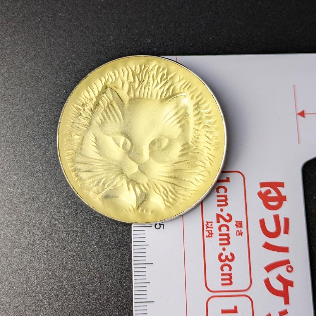 kinunekoさん専用ビンテージ★ラリック 猫ブローチ★ライトブラウン クリス