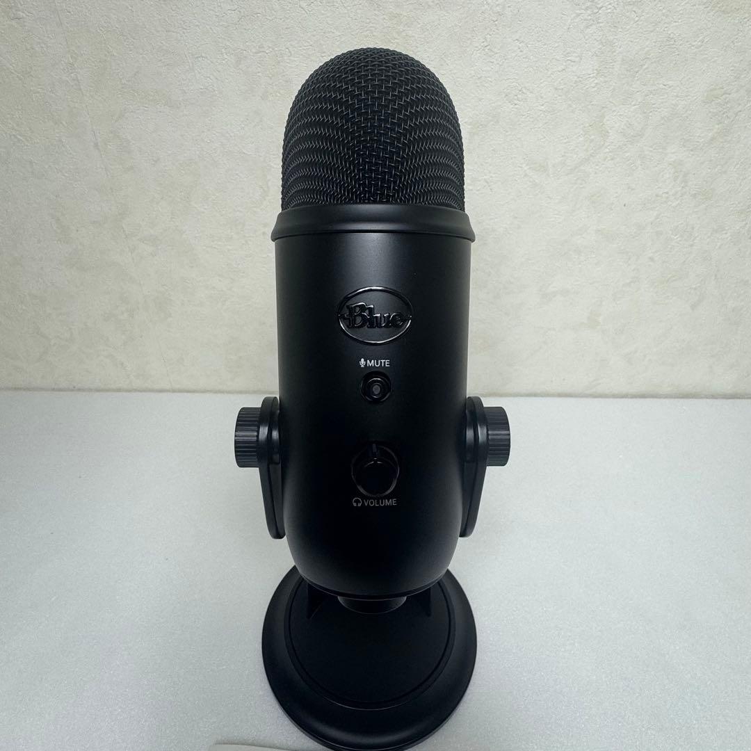 【美品】Blue Yeti USB コンデンサー マイク Blackout