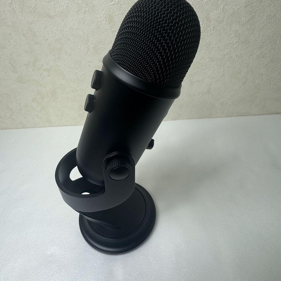 【美品】Blue Yeti USB コンデンサー マイク Blackout
