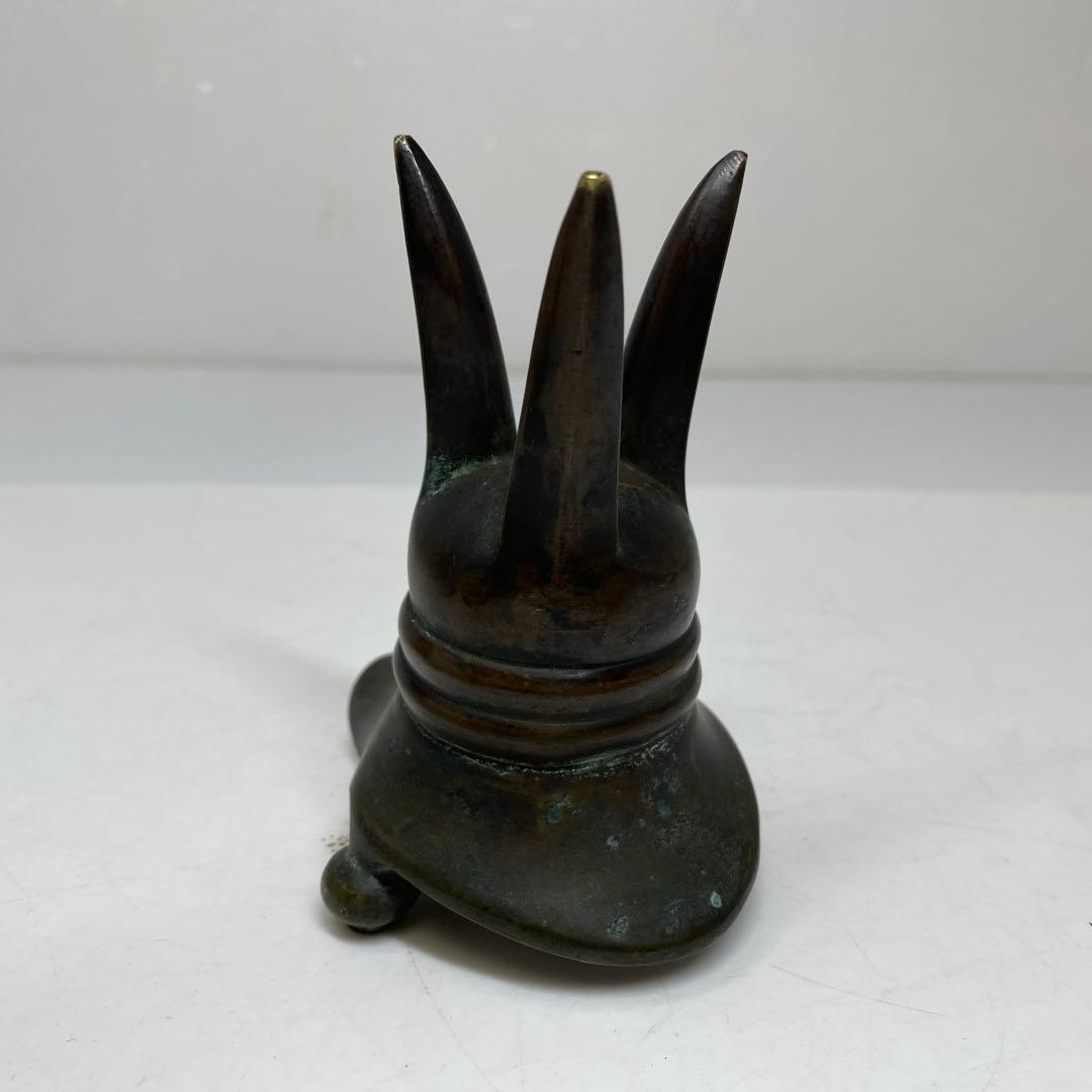 中国清時代　古銅　極上手　爵　246g トコウ　東さ7-0330☆2F