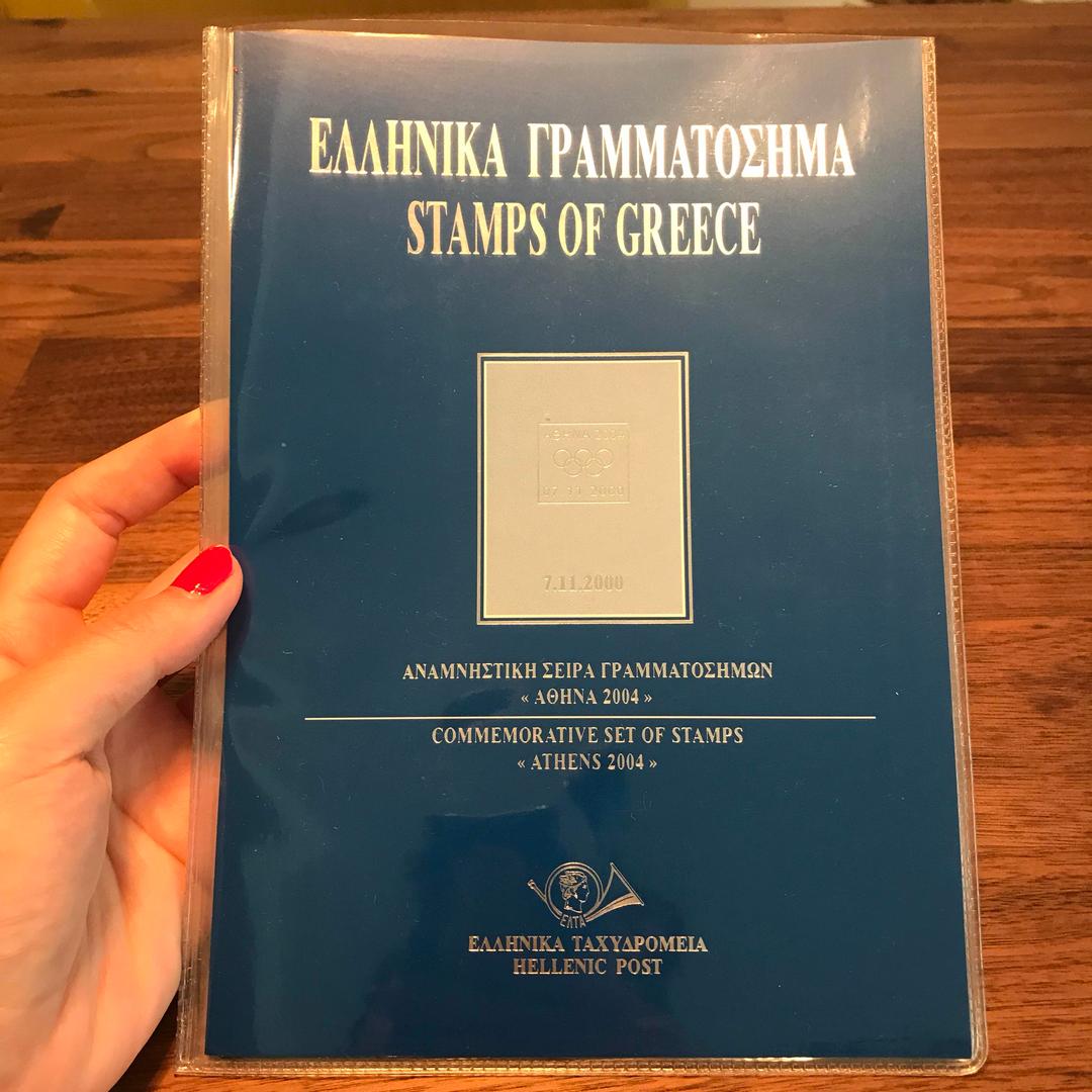 アテネオリンピック記念切手