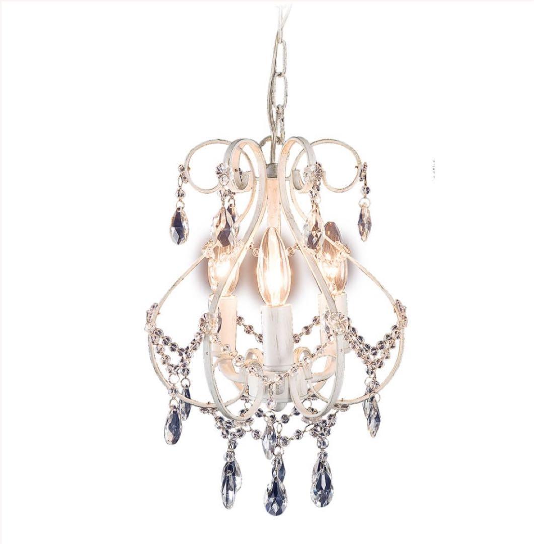 [簡易取付] ホワイトアンティーク Marielle オーブ製ペンダントライト