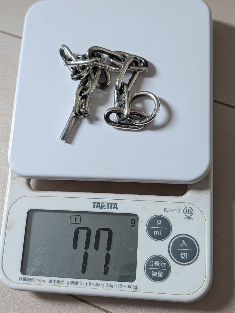 JAM  MADE マリンチェーンブレスレット　SILVER925