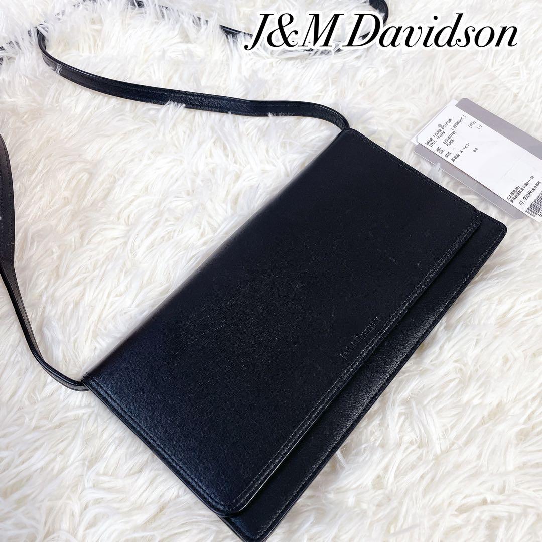 極美品　ジェイアンドエムデヴィッドソン　本革　ショルダーバッグ　長財布