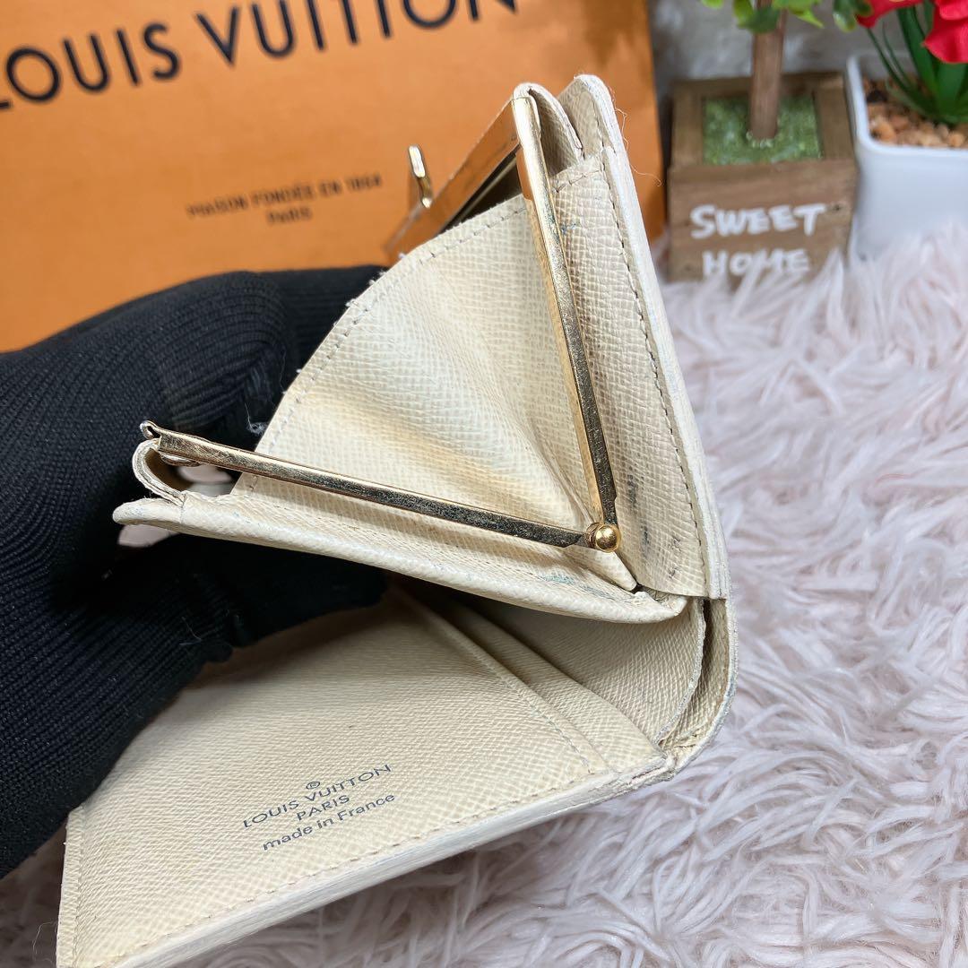 ！美品！ ルイヴィトン ダミエ アズール ポルトフォイユ ヴィエノワ 新型 財布