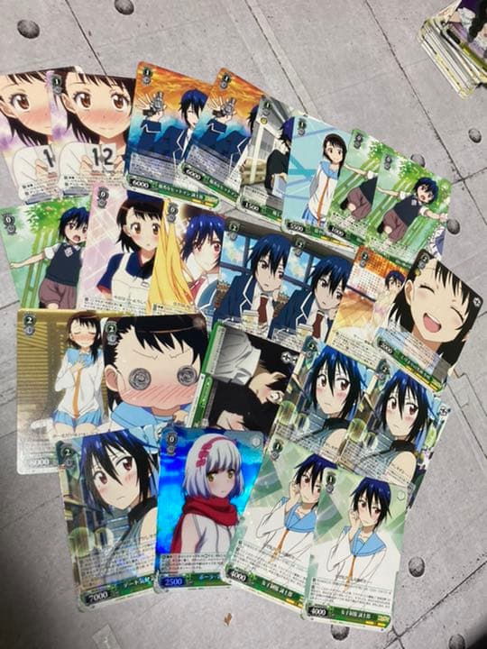 ヴァイスシュヴァルツ　ニセコイ　デッキパーツ　黄赤緑　セット