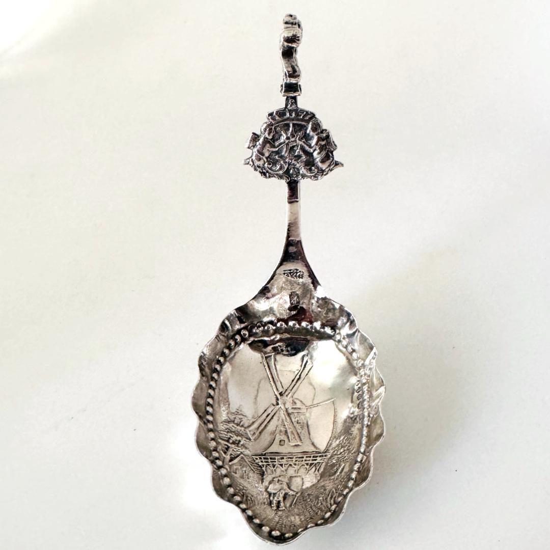 ★1989年代 英国★純銀製/キャディー/スプーン/イギリス/925/ロンドン