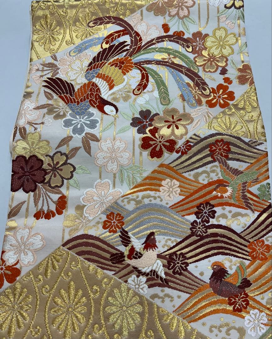 豪華　振り袖　フルセット　別誂長襦袢　成人式　金彩　宝づくし　刺繍　絞り　647