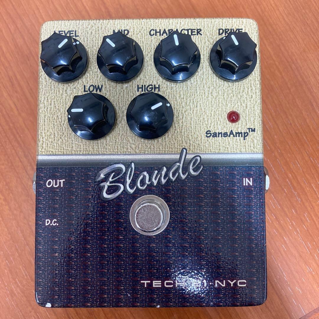 ギター Tech21 sansamp Blonde USED
