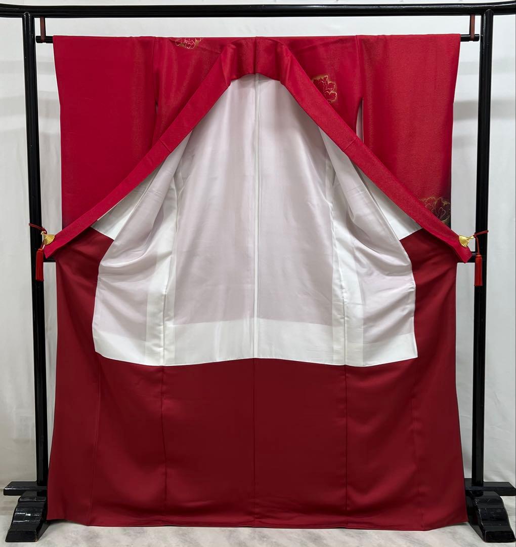 振り袖　フルセット　別誂長襦袢付　金彩加工　金通し　振袖　成人式　セット　611