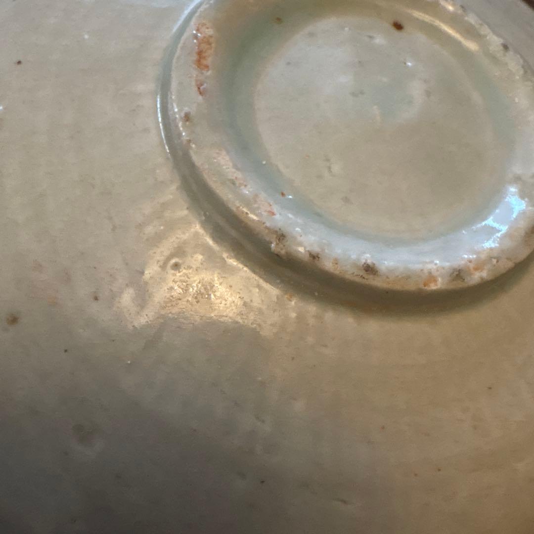 白磁❷ 口禿げの白磁の皿　中国　古玩