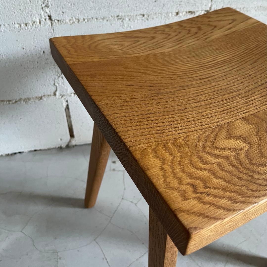 keikei リフレッシュタイプチェア　ロータイプ　オーク無垢　メープル色