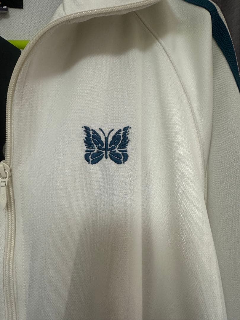 Needles ニードルズ トラックジャケット 白