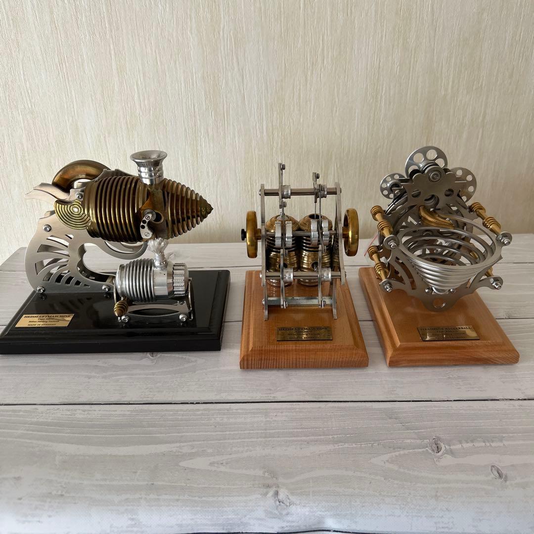 ドイツ製ミニチュアエンジンHB22 HB32 マーブルマシンROLL-1
