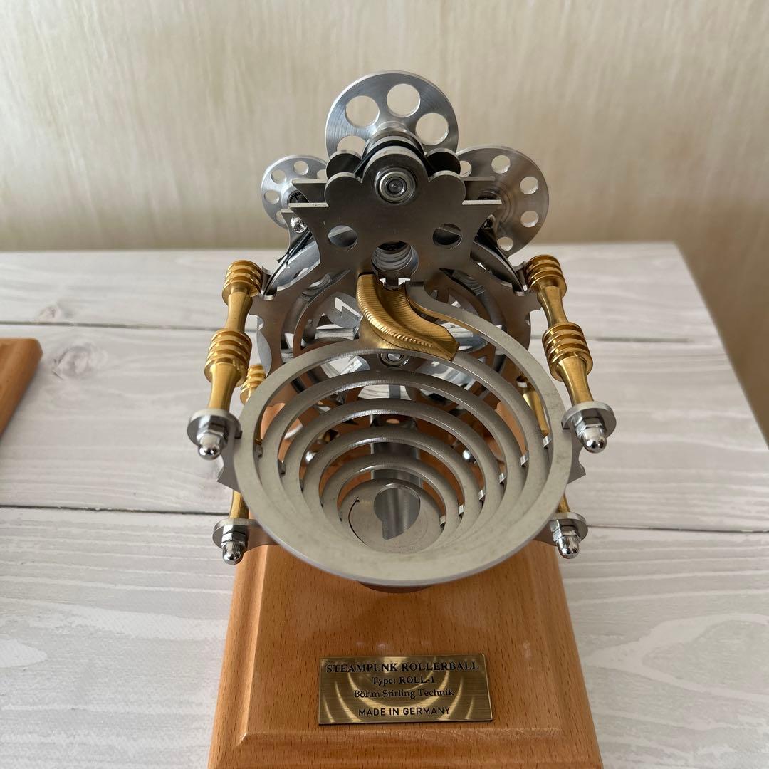 ドイツ製ミニチュアエンジンHB22 HB32 マーブルマシンROLL-1