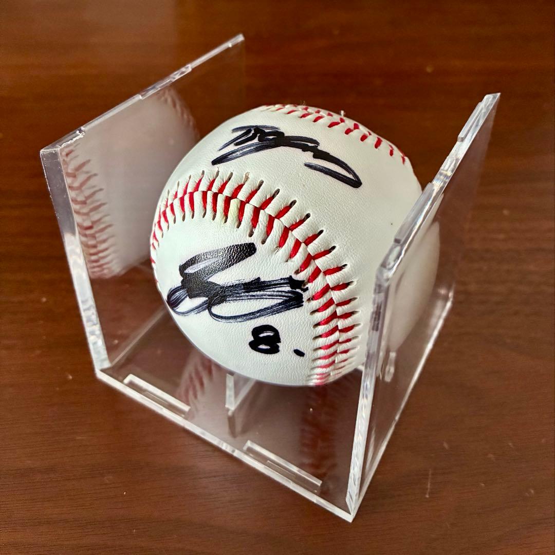 阪神タイガース 佐藤輝明選手 直筆サインボール 新品 ケース カード付き