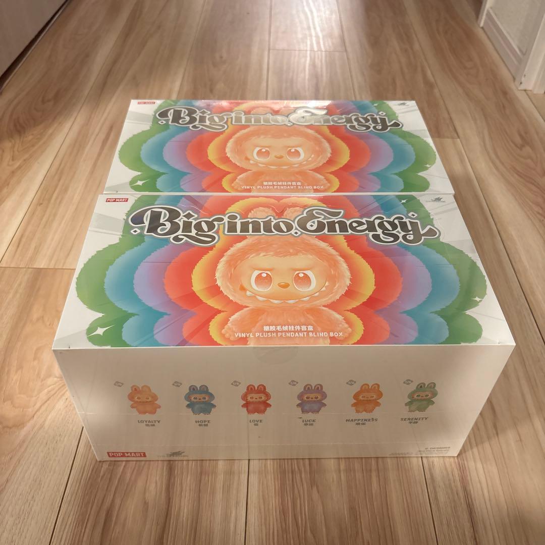 新品未開封 POPMART ラブブLabubu Big into Energy