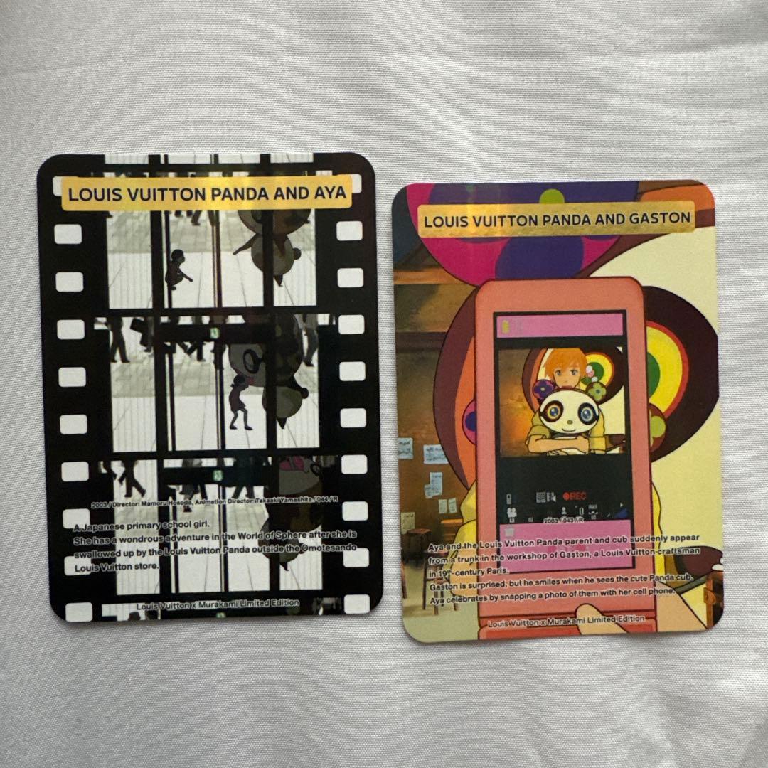 新品　Louis Vuitton 村上隆　コラボ　トレーディングカード　非売品