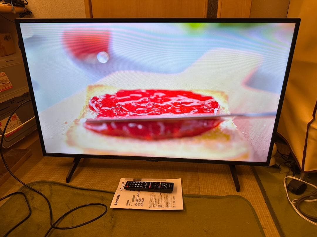 25年製未使用に近！SHARP シャープ　43型　テレビ 2T-C43GE2